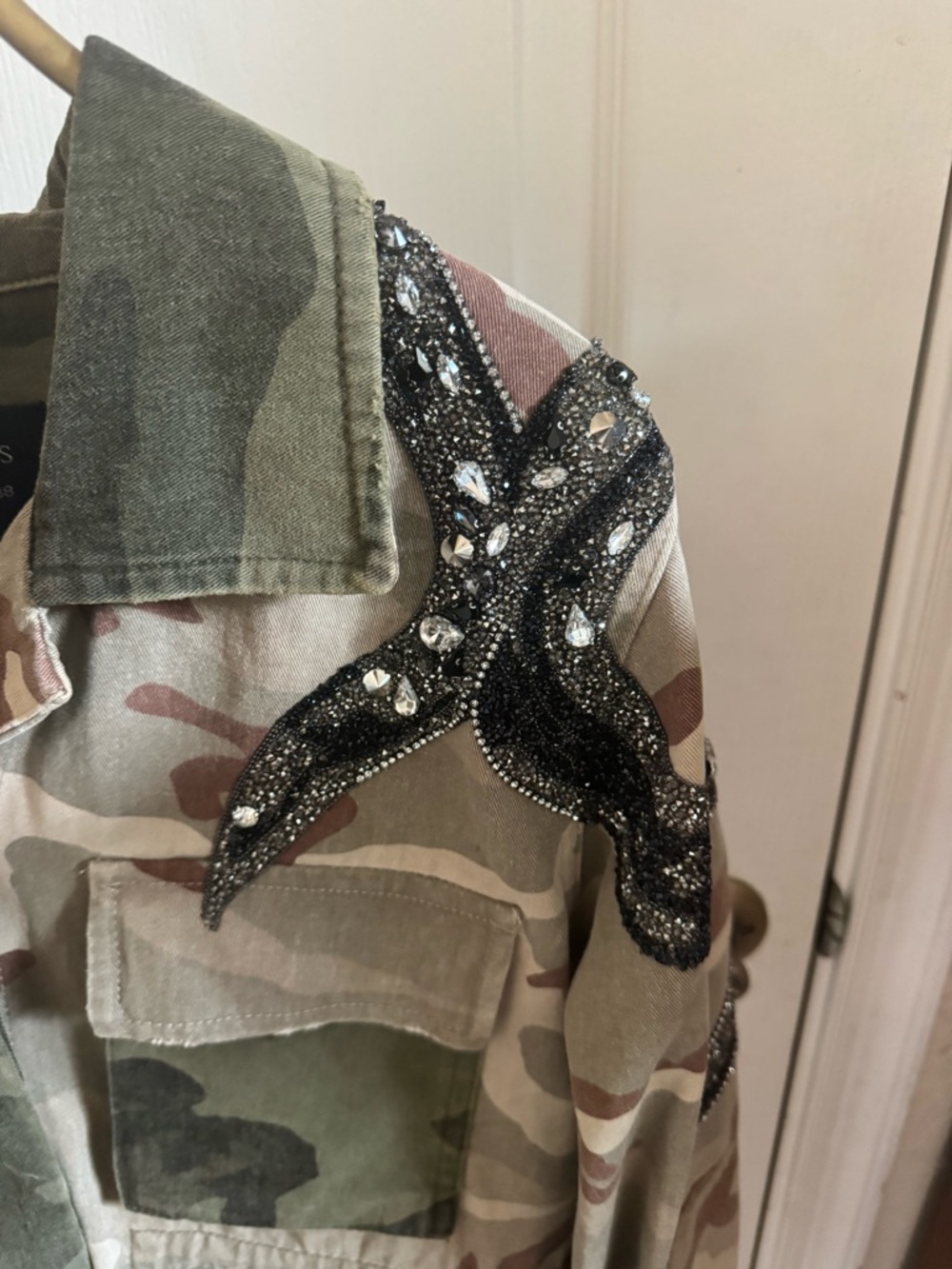 AllSaints Finch Camouflage Jacket - Picture 2 of 11